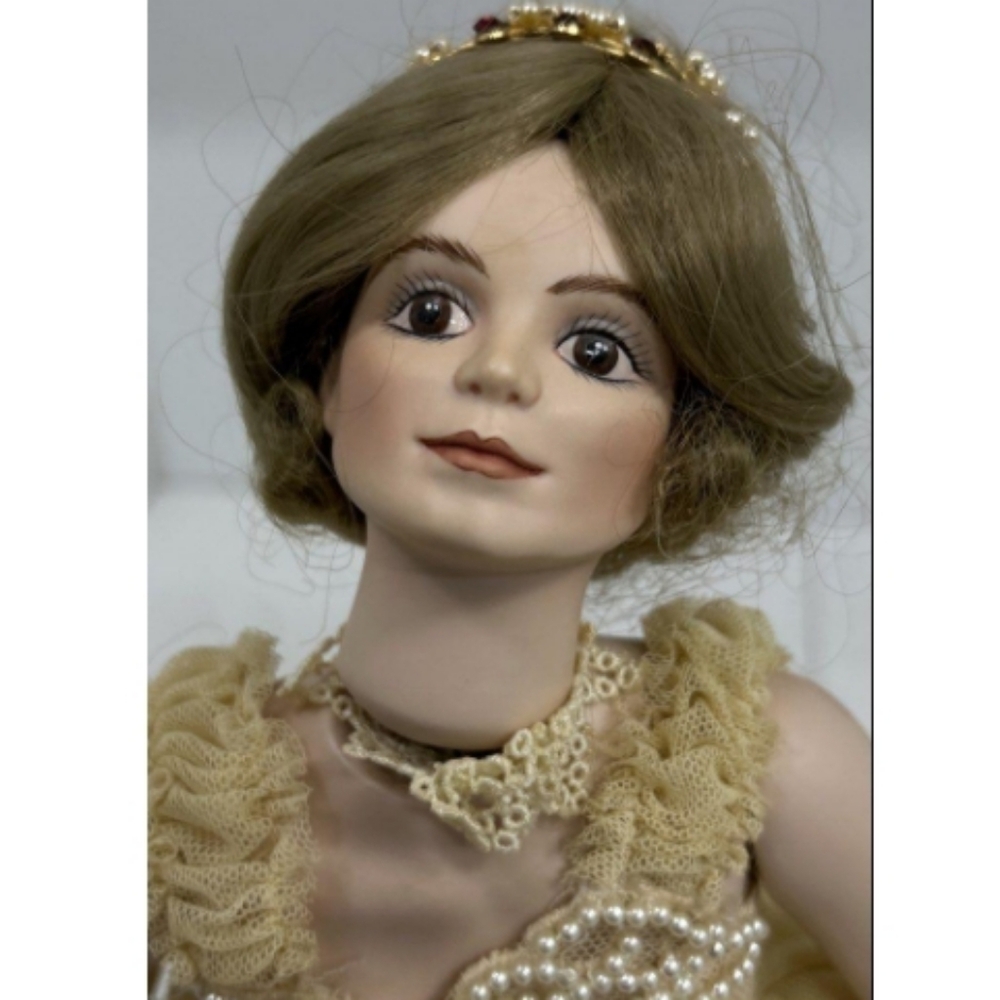 > Vintage The Sugarplum Fairy By Cindy McClure Porcelain Doll.